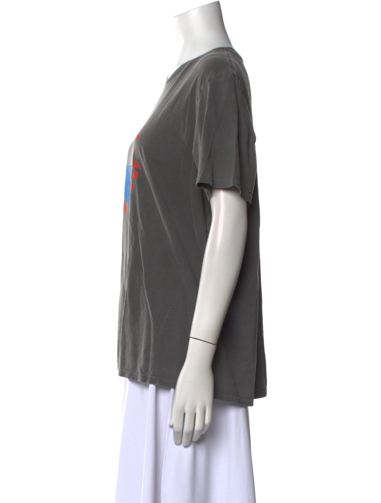 Clare V. Graphic Print Crew Neck T-Shirt